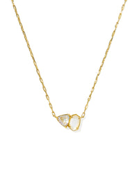 Tatum Gold Short Pendant Necklace