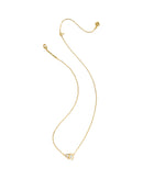 Tatum Gold Short Pendant Necklace