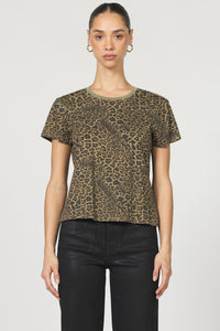 Dear John Unity Tee Vetiver Leopard