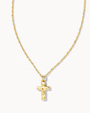 Gold Cross Pendant Necklace