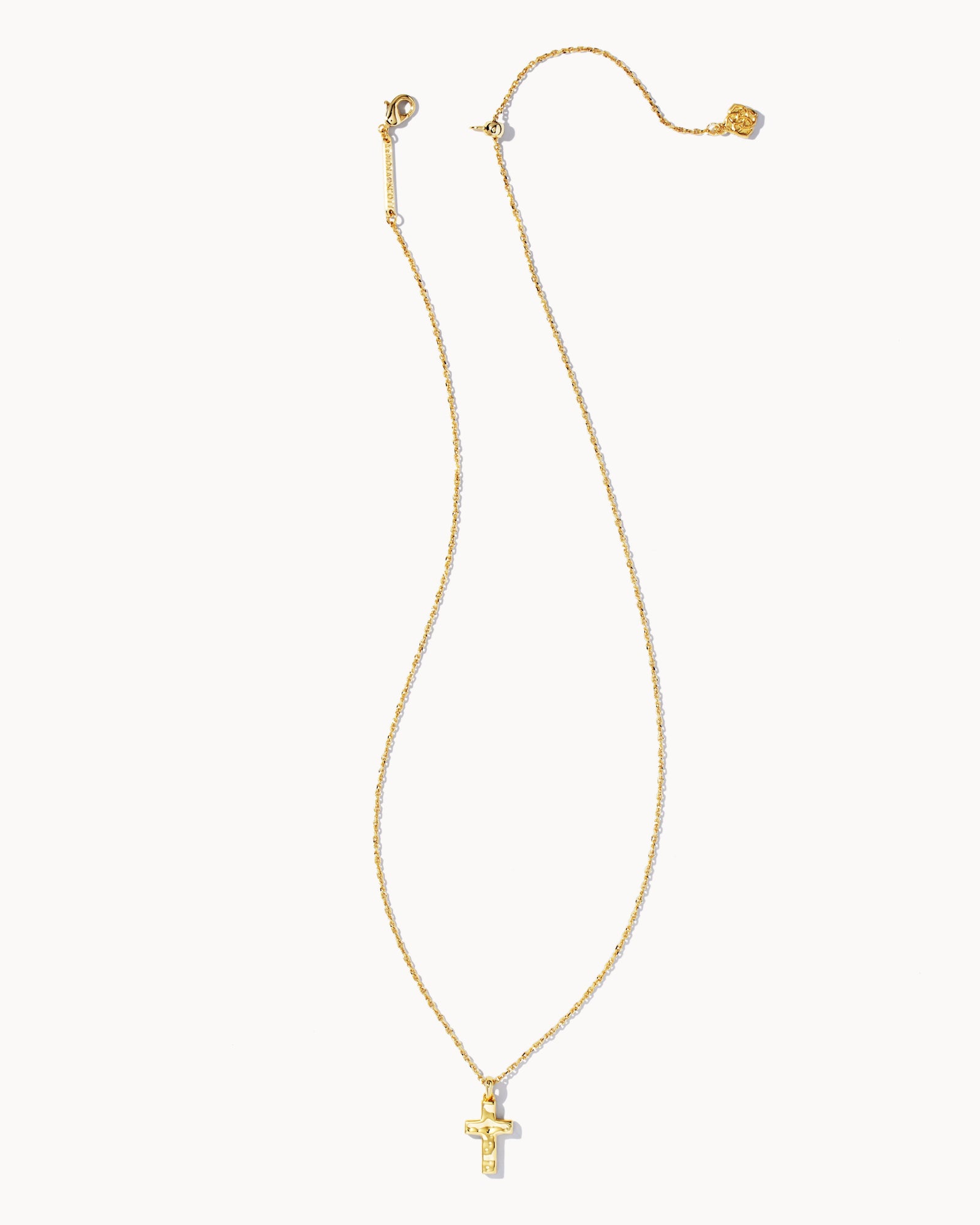 Gold Cross Pendant Necklace