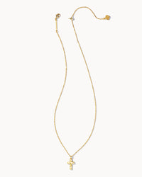 Gold Cross Pendant Necklace