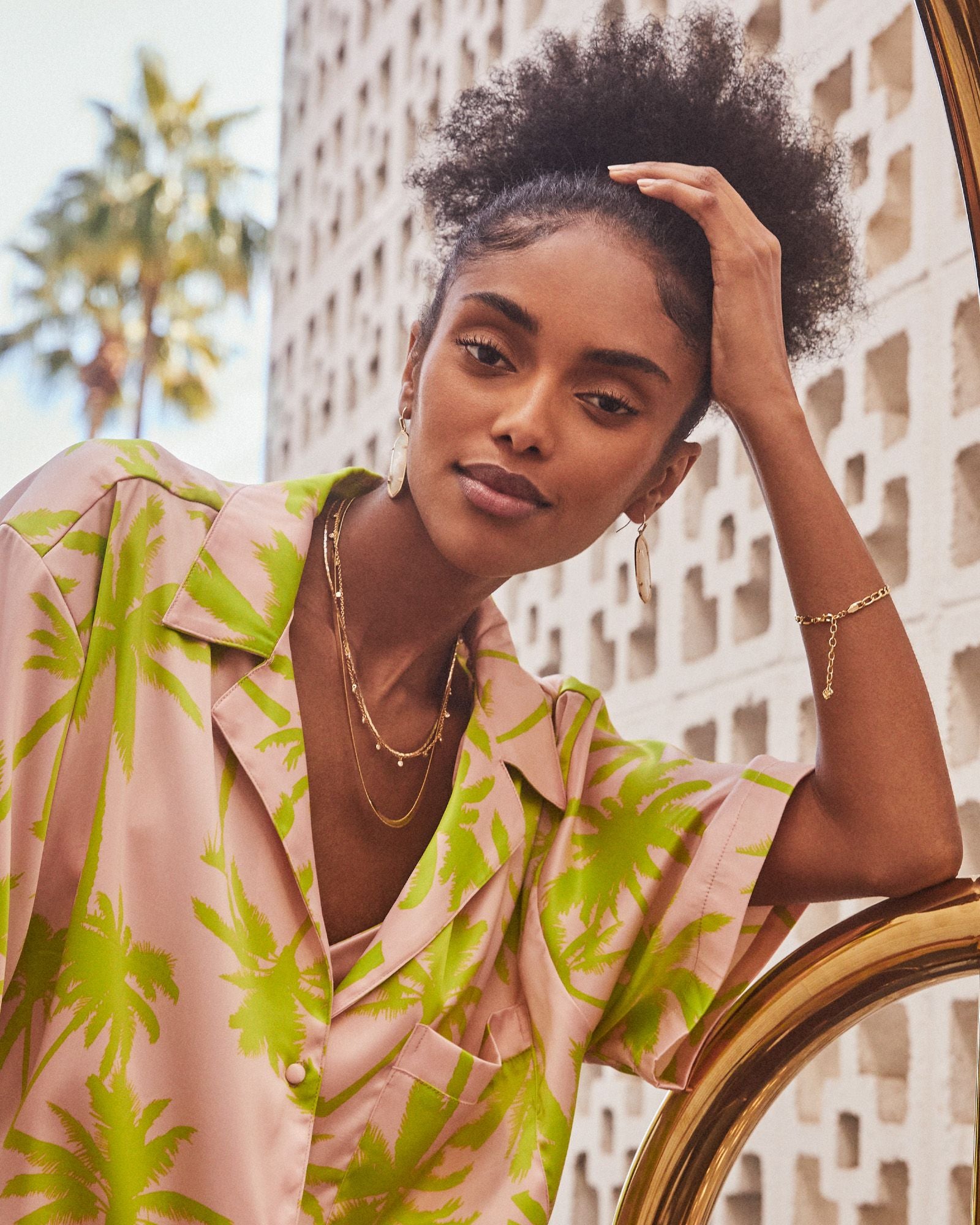 Amelia Chain Necklace in Gold