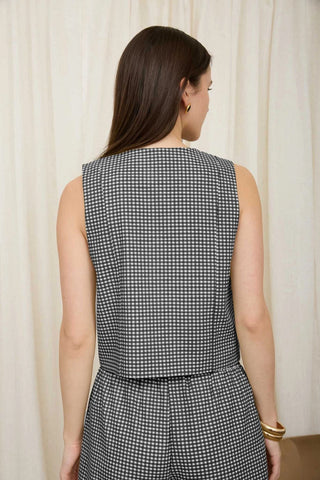 Uptown Gingham Tank - Sugar Co.
