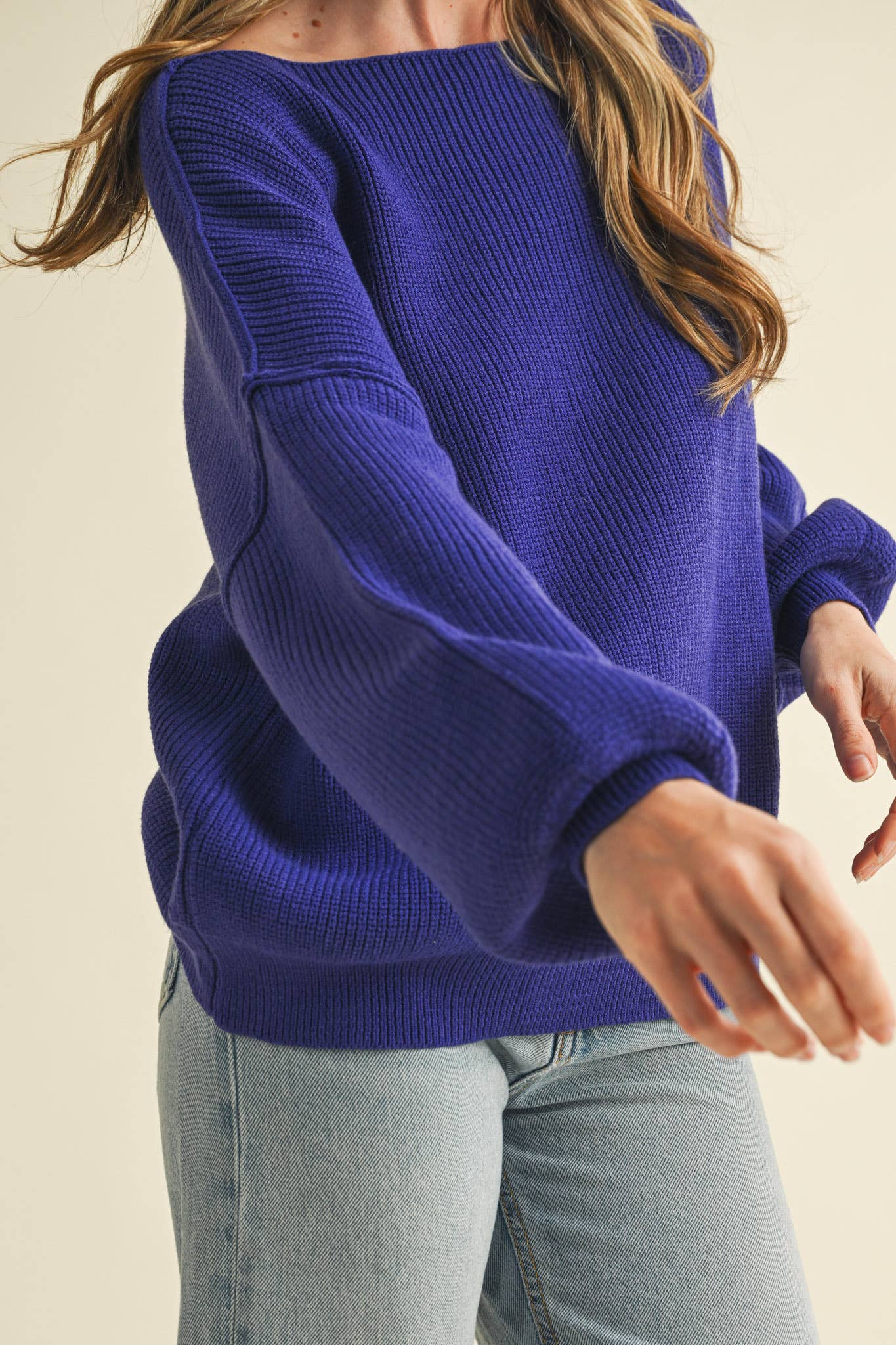Vivienne Sweater Papya - Sugar Co.