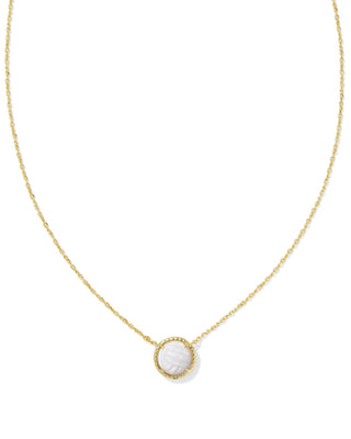 Volleyball Gold Short Pendant Necklace - Sugar Co.