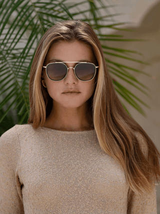 Weston Acetate Round Unisex Sunglasses : Emerald - Sugar Co.