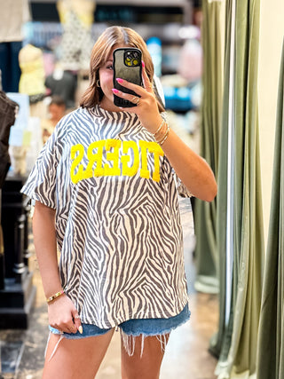 Wild Side Varsity Tee - Sugar Co.