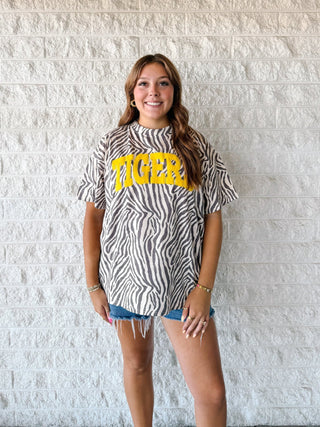 Wild Side Varsity Tee - Sugar Co.