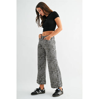 Wild Side Wide Leg Jeans - Sugar Co.